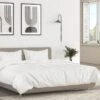 TEMPUR® Bed Arc Met Hoofdbord Vertical, Vlakke Schotelbodem En Pro Matrassen -Beddengoed Winkel TEMPUR Bed Arc met hoofdbord Vertical vlakke schotelbodem en Pro matrassen warm stone
