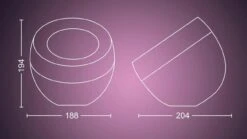 Tafellamp Philips Hue Iris 11 Tafellamp Philips Hue Iris -Beddengoed Winkel Tafellamp Philips Hue Iris wit 4