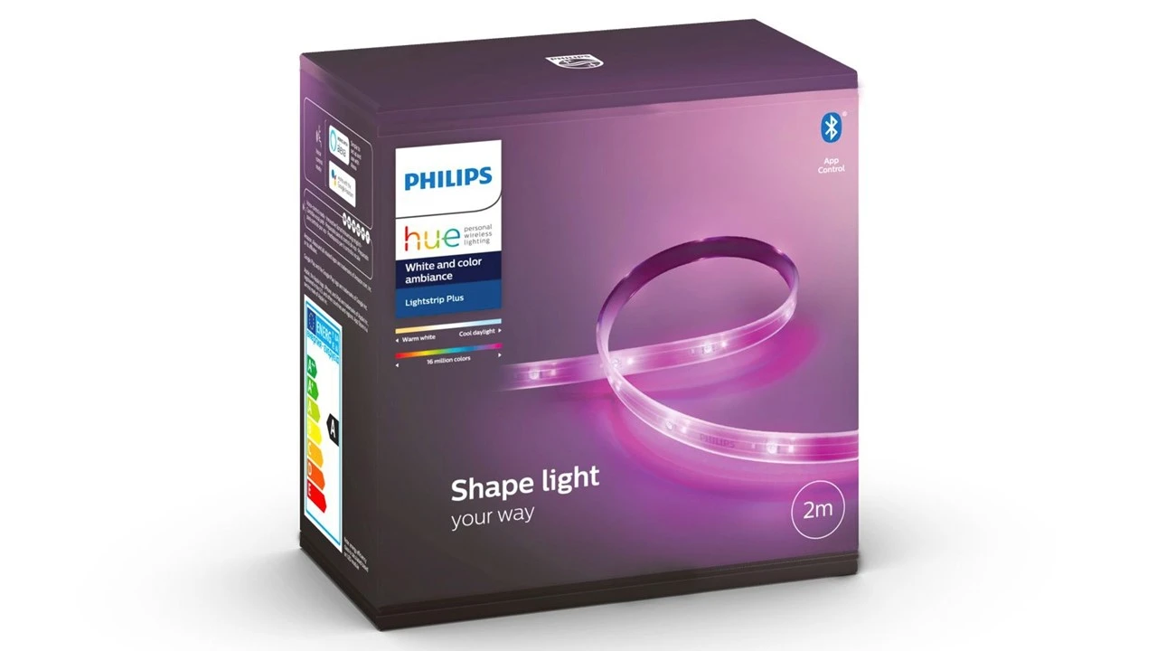 Verlichting Philips Hue Lightstrip Plus 2 Meter 3 Verlichting Philips Hue Lightstrip Plus 2 Meter