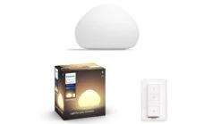 Verlichting Philips Hue Wellner Tafellamp White Ambiance Wit -Beddengoed Winkel Verlichting Philips Hue Wellner tafellamp White Ambiance Wit 5