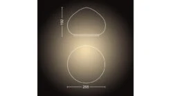 Verlichting Philips Hue Wellner Tafellamp White Ambiance Wit -Beddengoed Winkel Verlichting Philips Hue Wellner tafellamp White Ambiance Wit 6