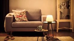 Verlichting Philips Hue Wellness Tafellamp White Ambiance Zwart -Beddengoed Winkel Verlichting Philips Hue Wellness tafellamp White Ambiance Zwart 2