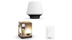 Verlichting Philips Hue Wellness Tafellamp White Ambiance Zwart -Beddengoed Winkel Verlichting Philips Hue Wellness tafellamp White Ambiance Zwart 4