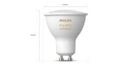 Verlichting Philips Hue Starterkit White And Color GU10 -Beddengoed Winkel Verlichting Philips Hue White Ambiance GU10 Duo Pack