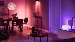 Verlichting Philips Hue White And Color E27 Duo Pack -Beddengoed Winkel Verlichting Philips Hue White and Color Ambiance Starterkit E27 2 lampen 2 dimmers bridge 6