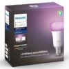 Verlichting Philips Hue White And Color Ambiance Starterkit E27 (3 Lampen, 2 Dimmers + Bridge) -Beddengoed Winkel Verlichting Philips Hue White and Color Ambiance Starterkit E27 3 lampen 2 dimmers bridge